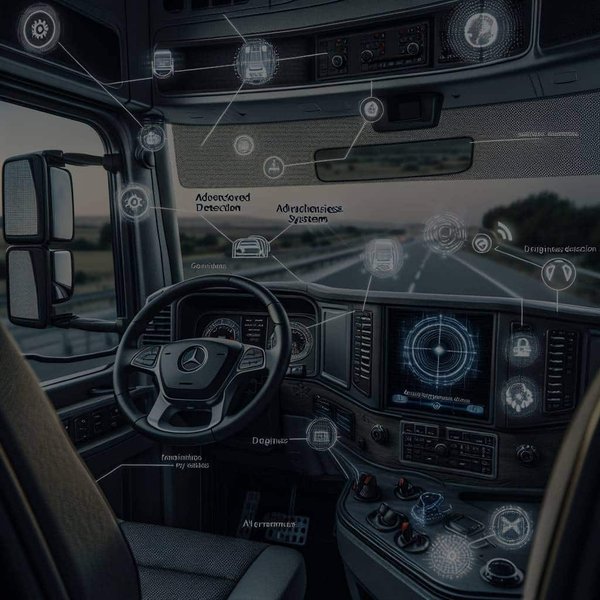 Comment les systèmes de détection de somnolence avancés fonctionnent-ils dans les camions Mercedes-Benz Actros?